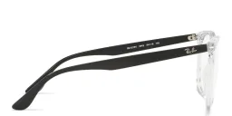 Shop Ray-Ban Square Eyeglasses in Transparent online.