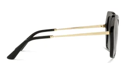 Shop Dolce & Gabbana Butterfly Sunglasses in Black online.