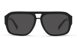 Shop Dolce & Gabbana Pilot Sunglasses in Black online.