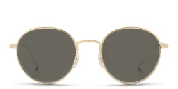 Shop OLIVER PEOPLES Unisex Panthos Sunglasses in Brushed Gold online.