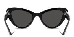 Shop PRADA Cat-Eye Sunglasses in White online.