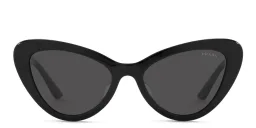 Shop PRADA Cat-Eye Sunglasses in Black online.