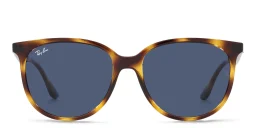 Shop Ray-Ban Square Sunglasses in Havana online.