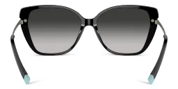 Shop TIFFANY Cat-Eye Sunglasses in Black online.
