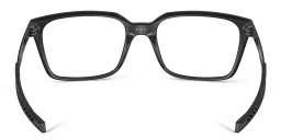 Shop Oakley Dehaven Wide Rectangle Eyeglasses in Satin Black online.
