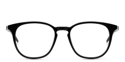 Shop GUCCI Round Eyeglasses in Black online.