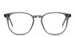 Shop GUCCI Round Eyeglasses in Grey online.