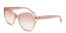Shop Calvin Klein Cat-Eye Sunglasses in Pink online.