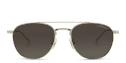 Shop MONTBLANC Pilot Sunglasses in Gold online.