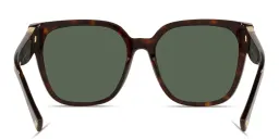 Shop VALENTINO Stud Square Sunglasses in Havana online.