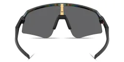 Shop Oakley Sutro Lite Sweep Half-Rim Mask Sunglasses in Dark Galaxy online.