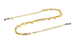 Shop Sunny Cords Stainless Steel Glasses Chain in Gold online.