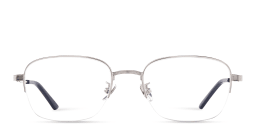 Shop Cartier Signature 'C'de Cartier Rectangle Eyeglasses in Silver online.