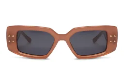 Shop VALENTINO Cat-Eye Sunglasses in Pink online.