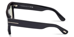 تسوق Fausto Photochromatic Square Sunglasses توم فورد بلون Shiny Black أونلاين.