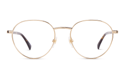 Shop EYE'M Round Eyeglasses in Gold online.