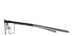 Shop EYE'M Rectangle Eyeglasses in Black & Gunmetal online.