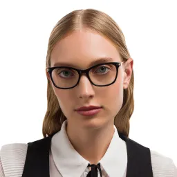 Shop EYE'M Cat-Eye Eyeglasses in Black online.