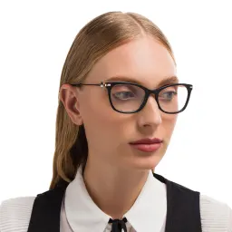 Shop EYE'M Cat-Eye Eyeglasses in Black online.