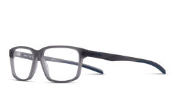 Shop EYE'M Wide Rectangle Eyeglasses in Grey online.
