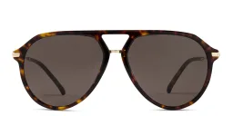 Shop EYE'M Aviator Sunglasses in Havana online.