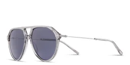 Shop EYE'M Aviator Sunglasses in Grey online.
