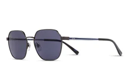 Shop EYE'M Irregular Sunglasses in Silver online.