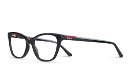 Shop EYE'M Cat-Eye Eyeglasses in Black & Blue online.
