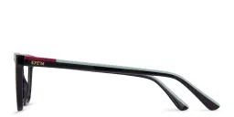 Shop EYE'M Cat-Eye Eyeglasses in Black & Blue online.