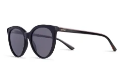 Shop EYE'M Cat-Eye Sunglasses in Black online.