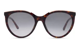 Shop EYE'M Cat-Eye Sunglasses in Havana online.