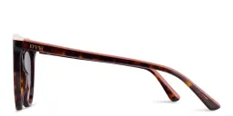 Shop EYE'M Cat-Eye Sunglasses in Havana online.