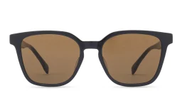 Shop FENDI Diagonal Square Sunglasses in Grey online.