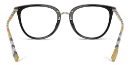 Shop BURBERRY Cat-Eye Eyeglasses in Black online.
