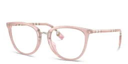 Shop BURBERRY Cat-Eye Eyeglasses in Pink online.