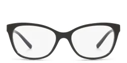 Shop BVLGARI Butterfly Eyeglasses in Black online.