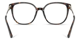 Shop BVLGARI Cat-Eye Eyeglasses in Havana online.