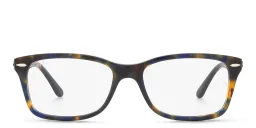 Shop Ray-Ban Unisex Square Eyeglasses in Yellow online.