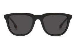 Shop BURBERRY Square Sunglasses in Black online.