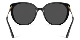 Shop BVLGARI Cat-Eye Sunglasses in Black online.