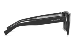 Shop Dolce & Gabbana Square Sunglasses in Black online.