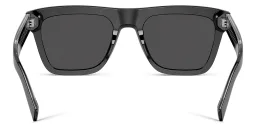 Shop Dolce & Gabbana Square Sunglasses in Black online.