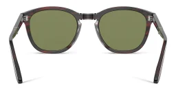 Shop GIORGIO ARMANI Square Sunglasses in Brown online.