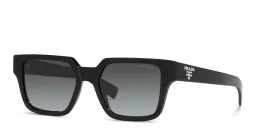 Shop PRADA Pillow Sunglasses in Black online.