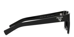 Shop PRADA Pillow Sunglasses in Black online.