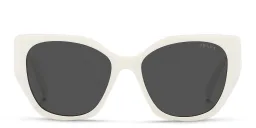Shop PRADA Pillow Sunglasses in White online.
