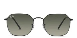 Shop Ray-Ban Jim Unisex Irregular Sunglasses in Black online.