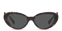 تسوق نظارات شمسية طراز كات آي بحليات ميدوسا المزدوجة فيرزاتشي بلون مموه أونلاين.