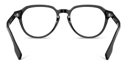 Shop BURBERRY Panthos Eyeglasses in Black online.