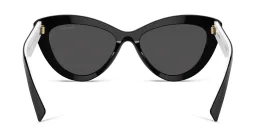 Shop MIU MIU Cat-Eye Sunglasses in Black online.
